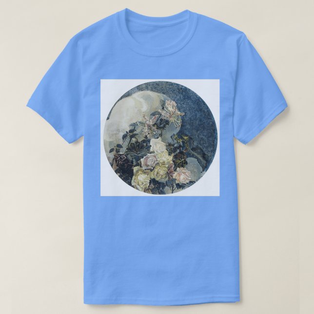 Remastered Vrubel Mikhail 18561910 Roses and orchi T Shirt (Design framsida)