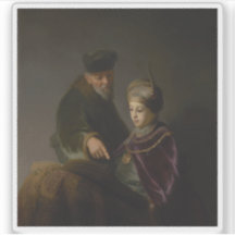 Rembrandt - A Young Scholar och hans lärare