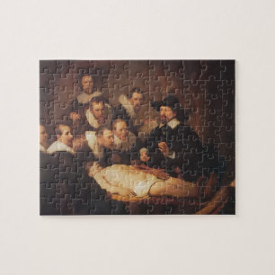 Rembrandt anatomikursen av Dr. Nicolaes Tulp Pussel