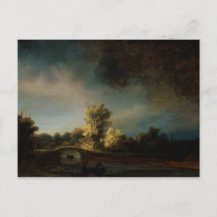 Rembrandt Art Painting liggande Vykort