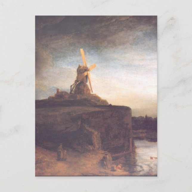 Rembrandt Art Painting Vykort (Framsida)