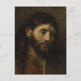 Rembrandt Chef för Kristus CC0923 Jesus porträtt Vykort