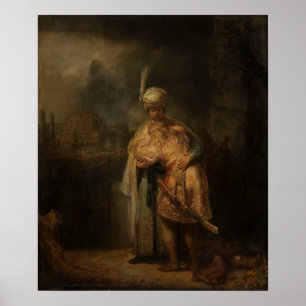 Rembrandt - David och Jonathan Poster