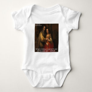 Rembrandt "Den judiska bruden" & ålderdomscitat T-shirt