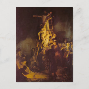 Rembrandt- Descent från Kor Vykort