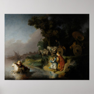 Rembrandt - Europas bortrövande Poster