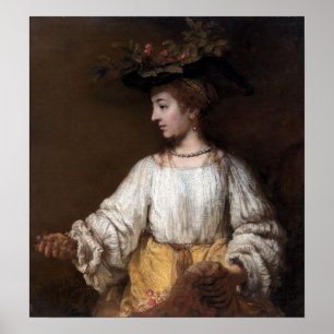 Rembrandt floror poster