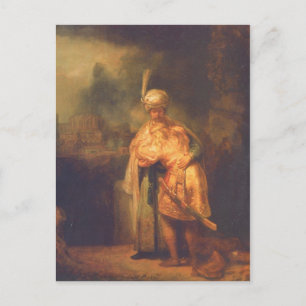 Rembrandt Harmensz. van Rijn Davids Abschlied von Vykort