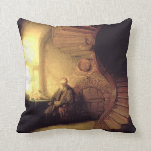 Rembrandt konstmålning kudde