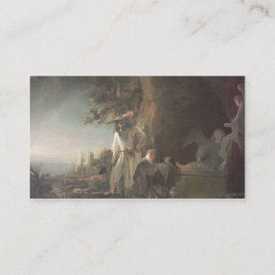 Rembrandt - Kristus och St Mary Magdalene vid Grav Visitkort