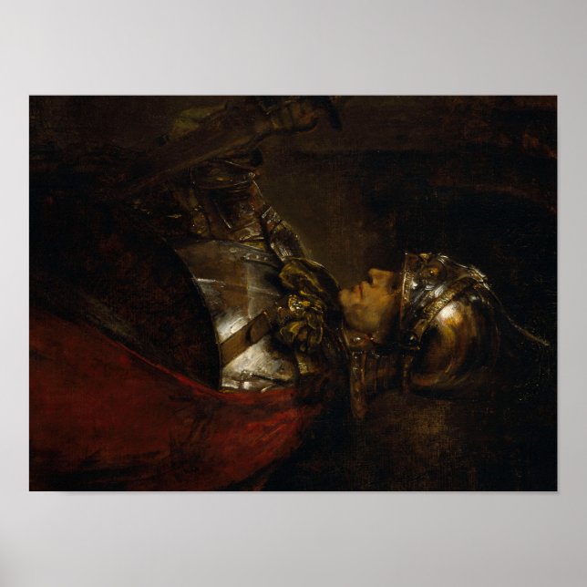 Rembrandt Man i Armor Poster (Framsidan)