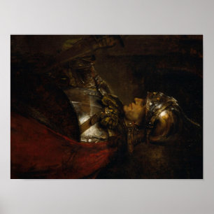 Rembrandt man i pansar poster