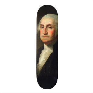 Rembrandt Peale - George Washington Old School Skateboard Bräda 18 Cm
