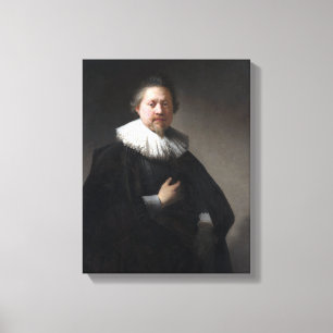 Rembrandt porträtt av en man canvastryck