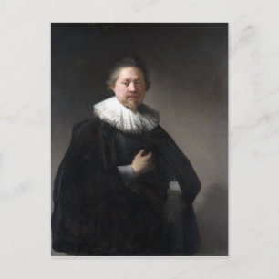 Rembrandt Porträtt från en man Vykort