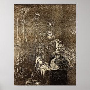 Rembrandt - presentation i templet på Mörk Poster