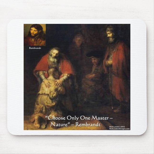 Rembrandt Prodigal Son Elegant Gifts & Cards Musmatta (Framsidan)