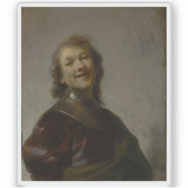 Rembrandt - Rembrandt Laughing Klistermärken