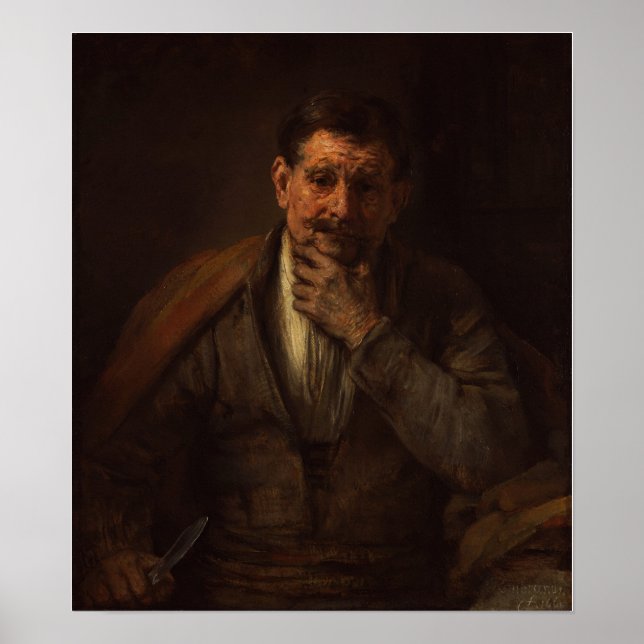 Rembrandt - S:t Bartolomeus Poster (Framsidan)