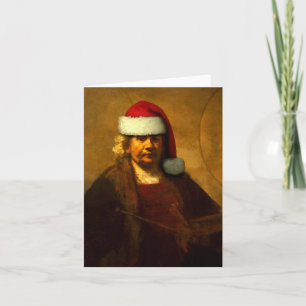 Rembrandt Santa Note-kort Helgkort