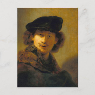 Rembrandt Självporträtt 2 Vykort