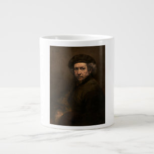 Rembrandt Självporträtt: Dutch Golden Age Painter Jumbo Mugg