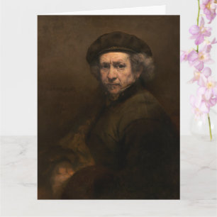 Rembrandt Självporträtt: Dutch Golden Age Painter Kort