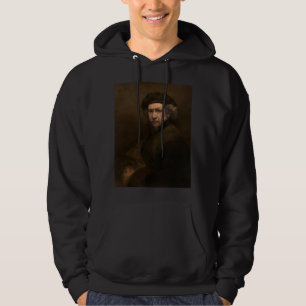 Rembrandt Självporträtt: Nederländska Guldålderns Hoodie