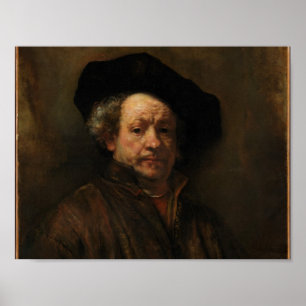 Rembrandt Självporträtt Poster