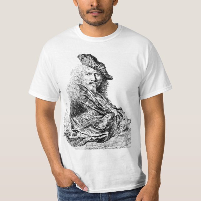 Rembrandt självporträttT-tröja Tröja (Framsida)