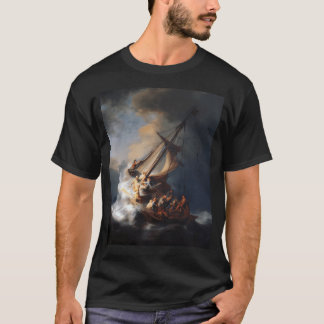 Rembrandt stormen på Galilees hav T Shirt