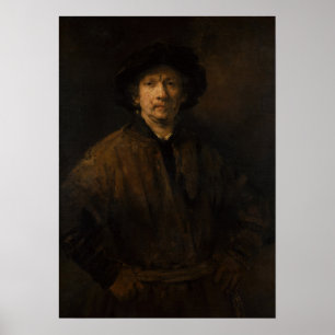 Rembrandt - Stort Självporträtt Poster