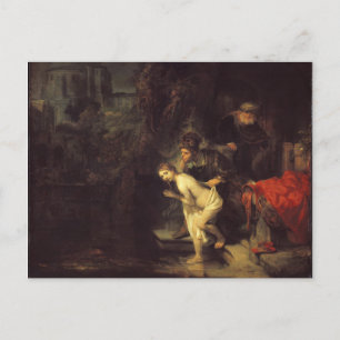 Rembrandt Susanna och Elders Vykort