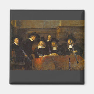 Rembrandt Syndics av Clothmakersen, med Oboes! Magnet