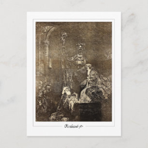 Rembrandt van Rijn #105 - Finkonst Vykort
