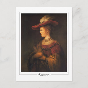Rembrandt van Rijn #27 - Finkonst Vykort