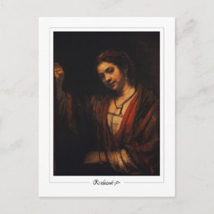 Rembrandt van Rijn #329 - Fine Art Vykort
