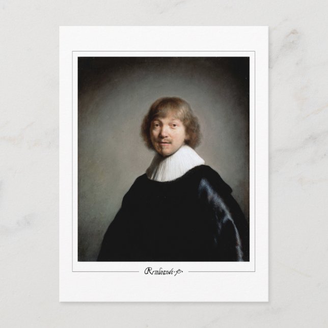 Rembrandt van Rijn #513 - Fine Art Vykort (Framsida)