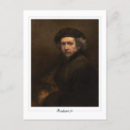 Rembrandt van Rijn #543 - Fine Art Vykort