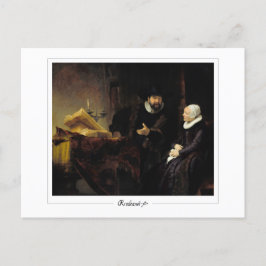 Rembrandt van Rijn #669 - Finkonst Vykort