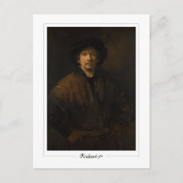 Rembrandt van Rijn #680 - Fine Art Vykort