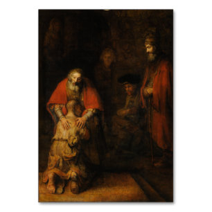 Rembrandt van Rijn återlämnar Prodigal Son Bordsnummer