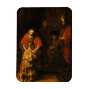 Rembrandt van Rijn återlämnar Prodigal Son Magnet