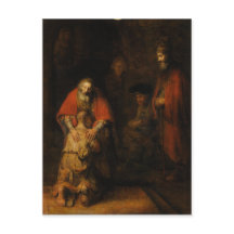 Rembrandt van Rijn återlämnar Prodigal Son