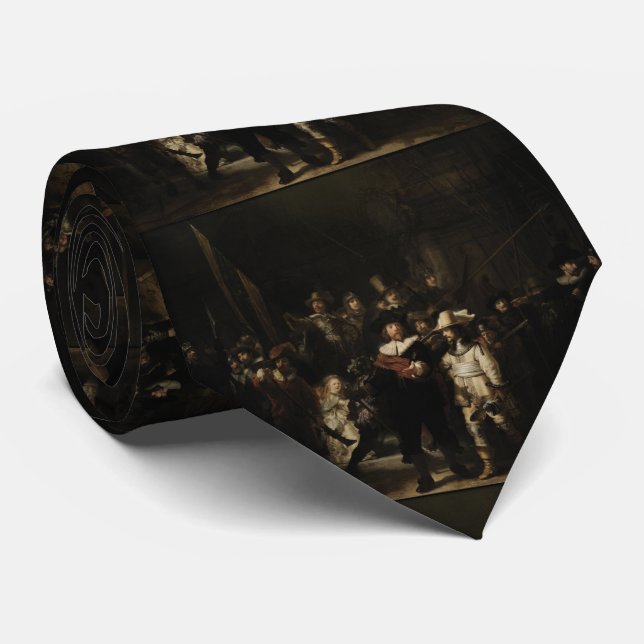 Rembrandt van Rijn Nattvakten Slips (Rullad)