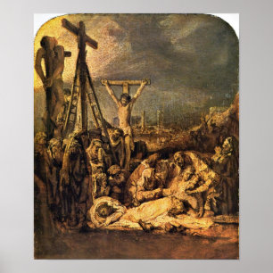 Rembrandt van Rijn - Raising the Kor Poster