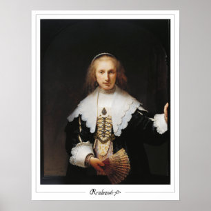 Rembrandt van Rijn Zedign Art Poster nr 212