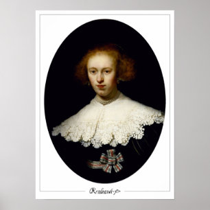 Rembrandt van Rijn Zedign Art Poster nr 252