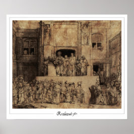 Rembrandt van Rijn Zedign Art Poster nr 622