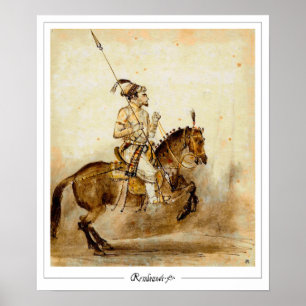 Rembrandt van Rijn Zedign Art Poster nr 651